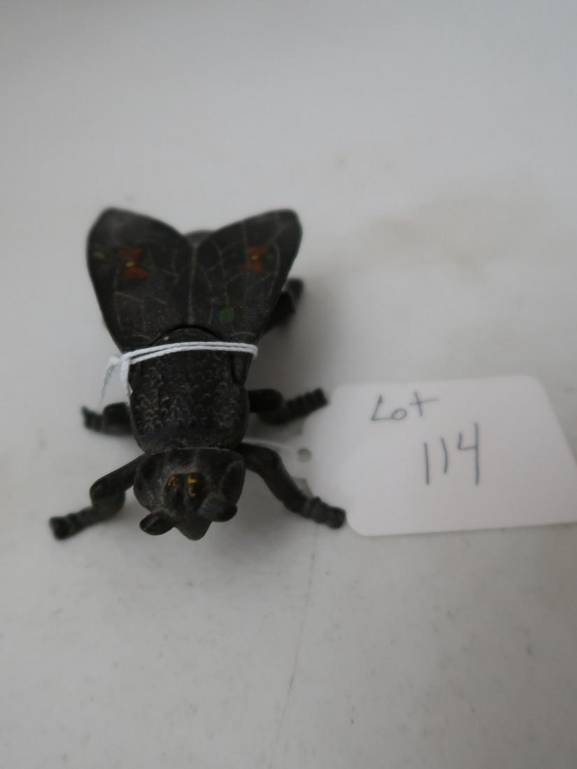 Cast Iron Dragonfly in Original Paint (1 of 2)