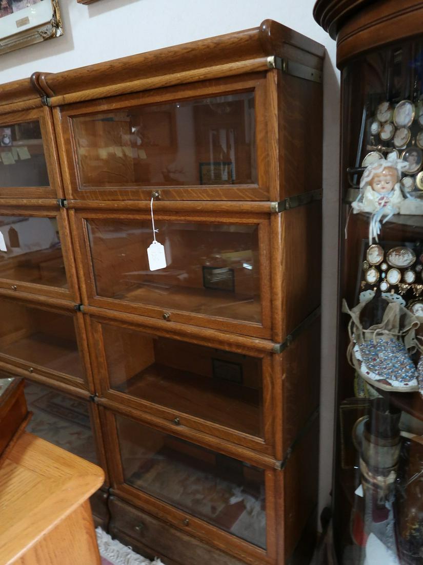 2/3 sized Oak Stacking Bookcase (1 of 3)