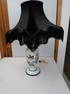 Large Silk Shaded Bristol Lamp
