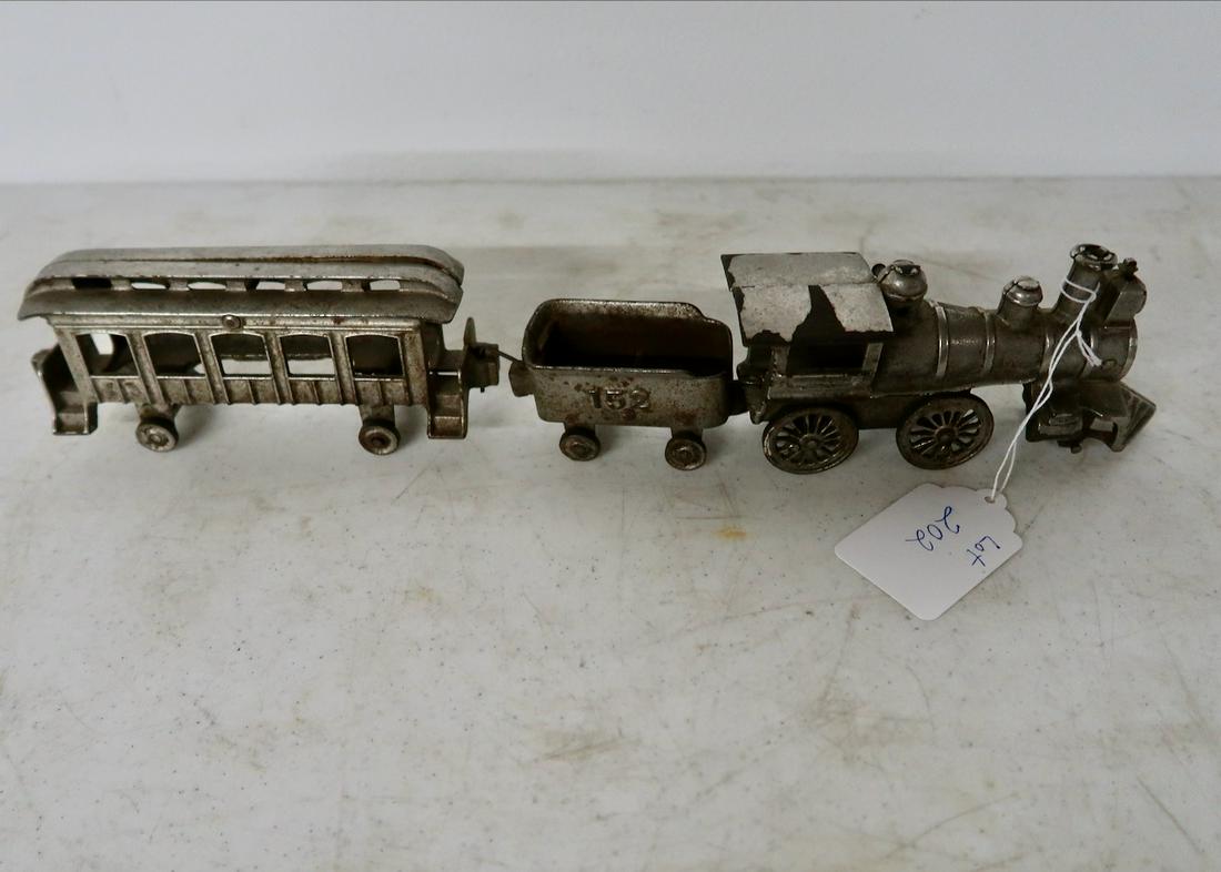 Cast Iron Train: 18" Long X 2 1/2" Wide X 3" High