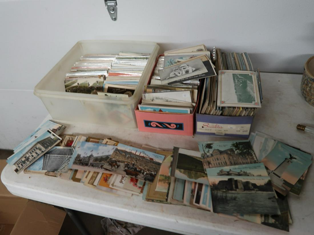 Large Lot of Turn of the Century Postcards (1 of 7)