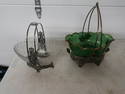 2 Victorian Serving Baskets in Frames
