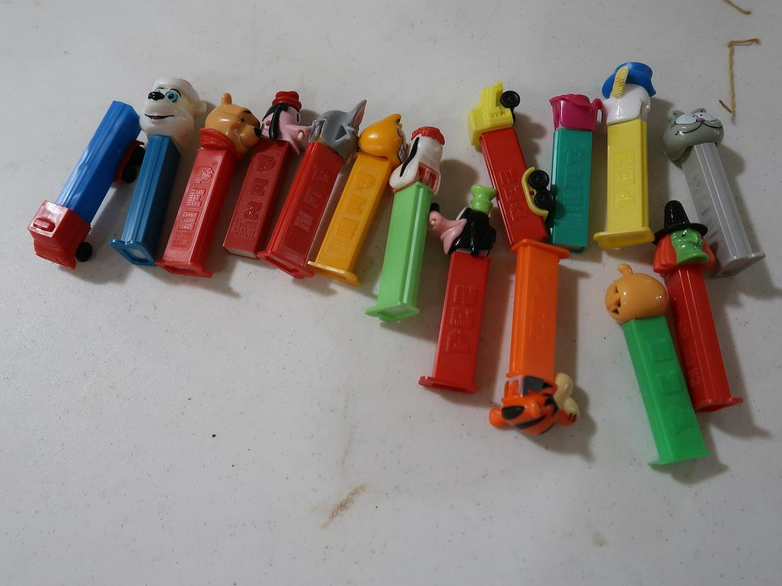 15 Early PEZ Containers (1 of 3)