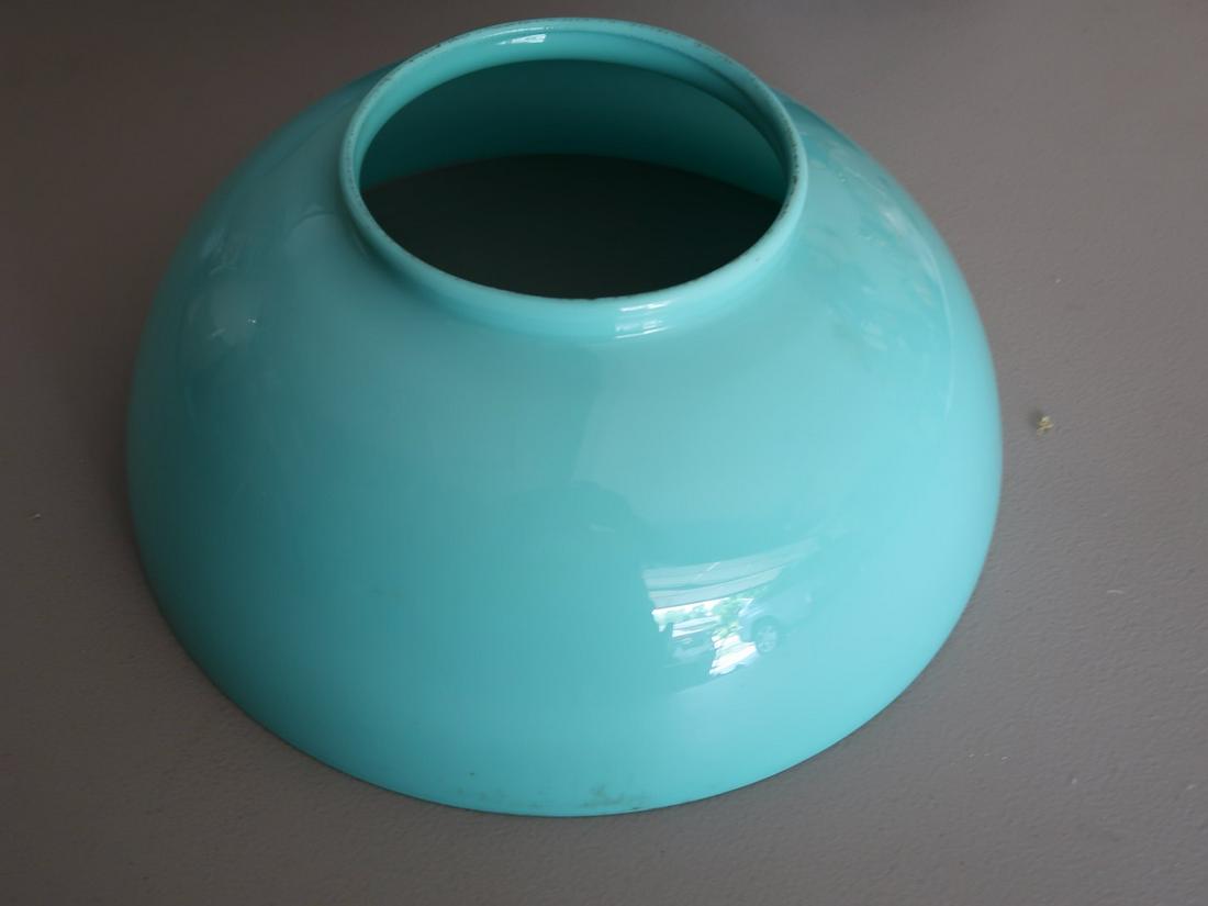 Aqua Case Glass Hanging Lamp Shade (1 of 2)