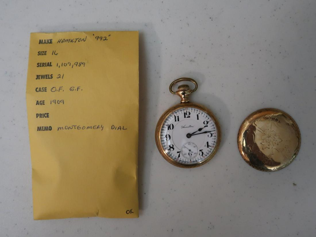 Hamilton  21 Jewel Pocket Wach Age: 1909 (1 of 3)