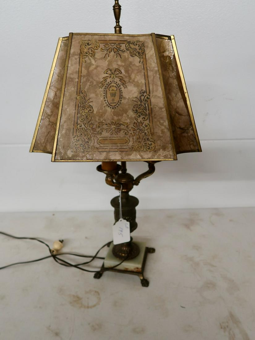 3 Lite Table Lamp w/Mica Shade (1 of 4)