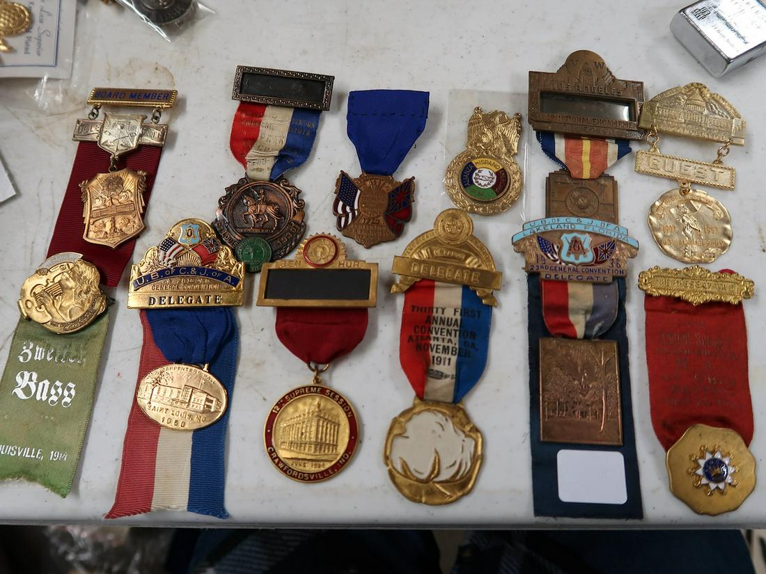 12 Delegate Badges Early as 1911 (1 of 3)