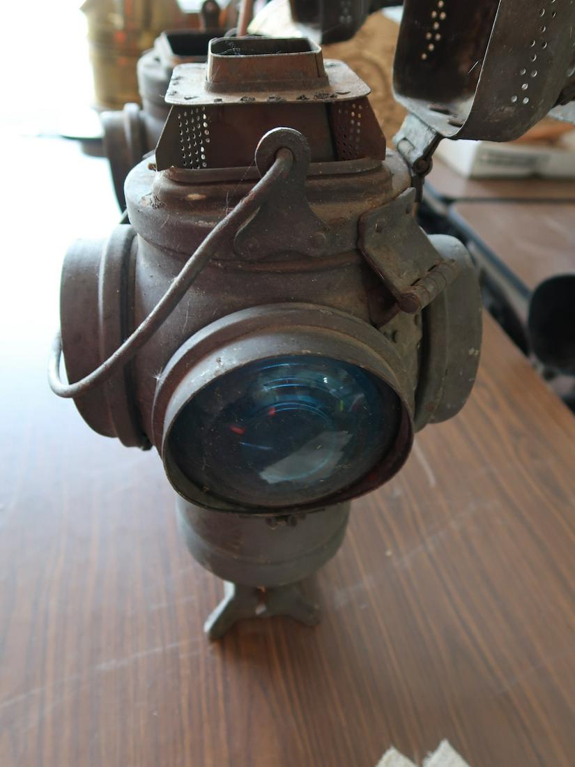 AF Lington Railroad Lamp (NJ): 20" x 10"