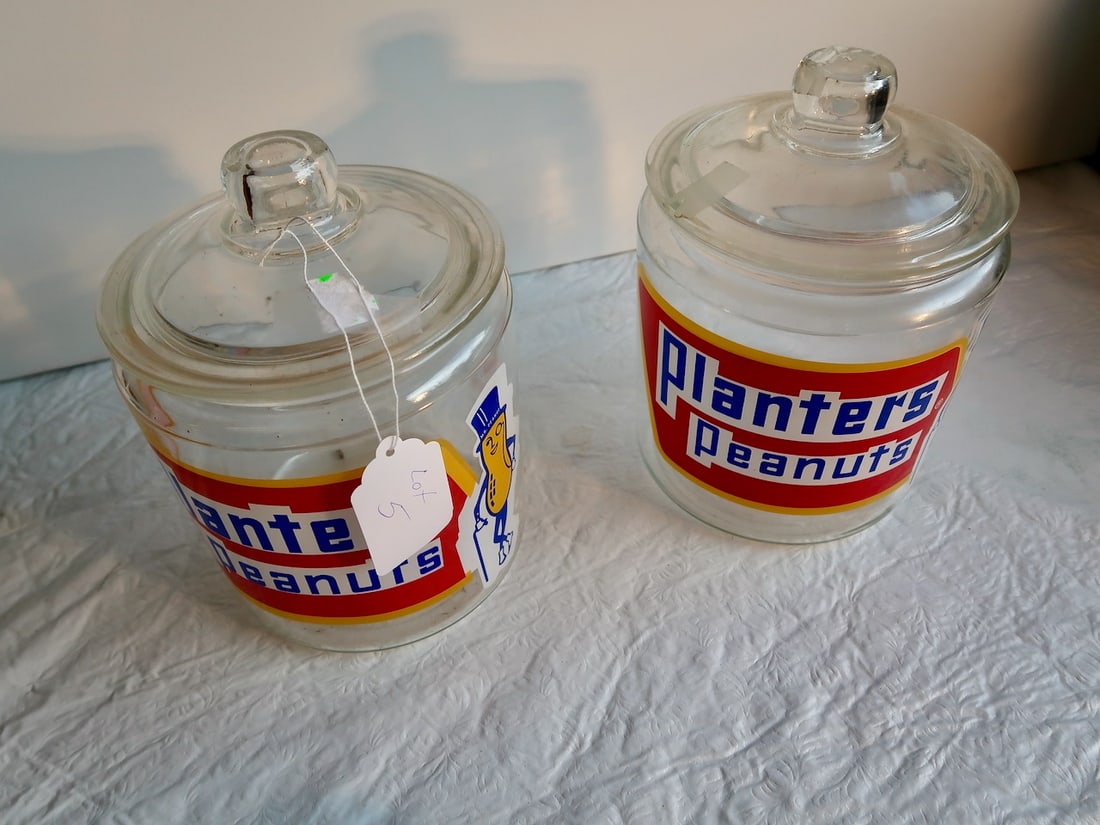 2 Planters Peanut Jars (1 of 3)