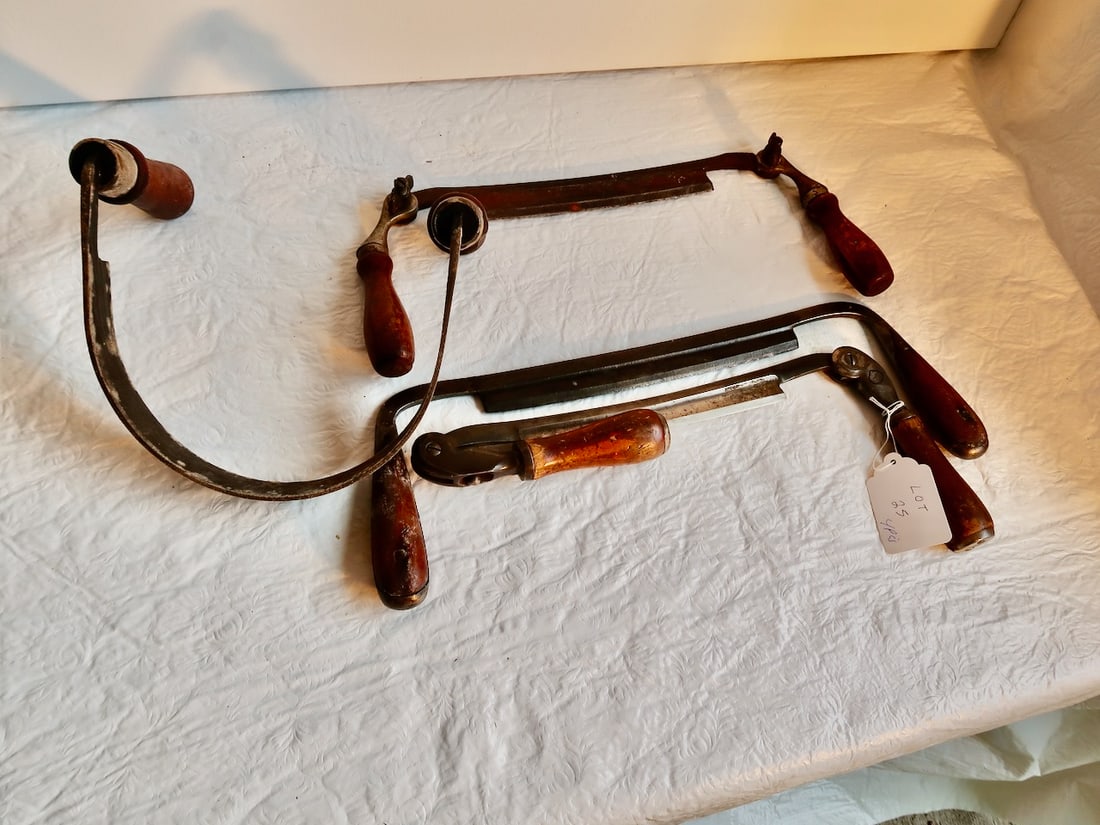 4 Early Draw Knives (2 Folding) (1 of 4)