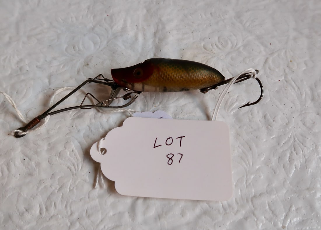 Hedon River Runt Spook Lure - 1940s No Snag (1 of 2)