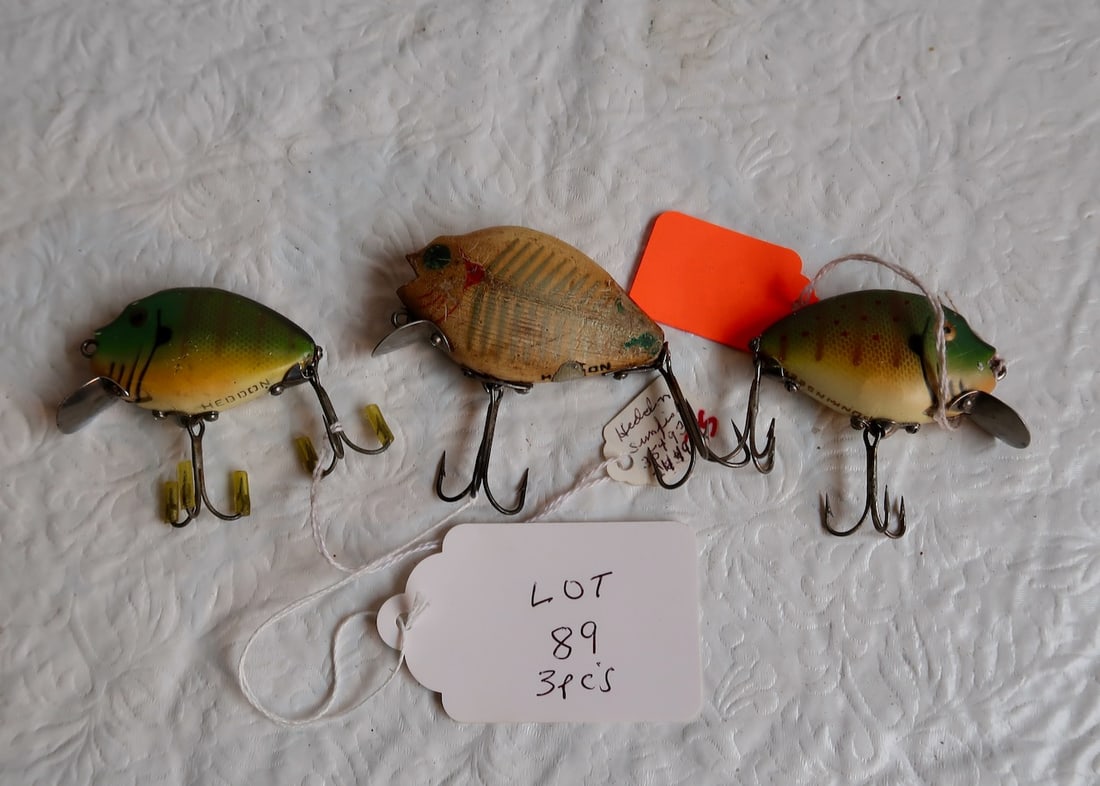 3 Hedon Pumpkin Seed Fishing Lures (1 of 3)