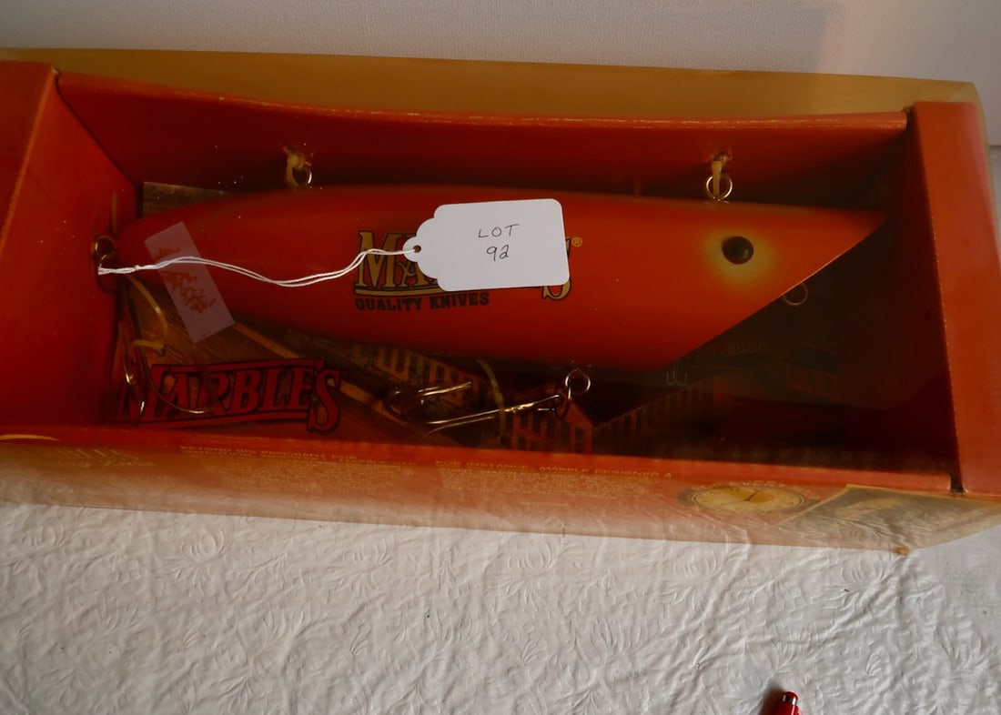 Large Marble's Display Fishing Lure in Original Package (1 of 3)
