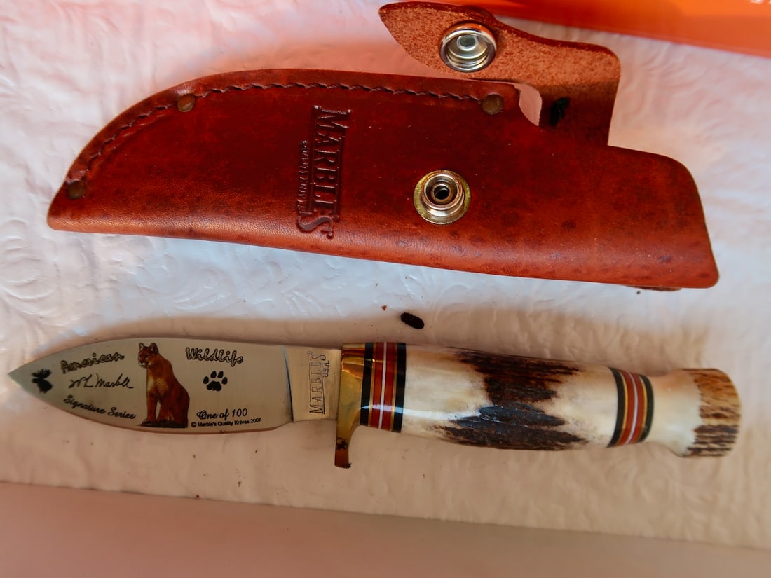 Commemorative Marbles Knife in Original Box (#1 of 100) (1 of 1)