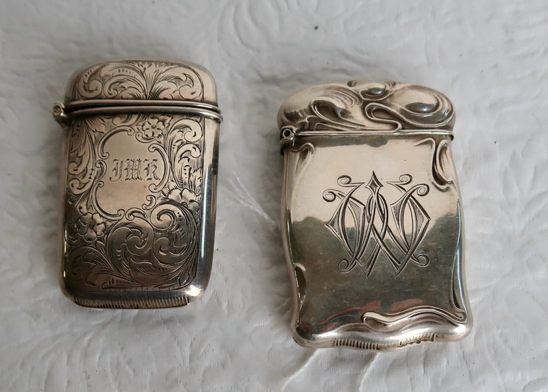 2 Sterling Match Holders (1 of 2)