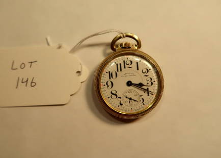 Hamilton 21 Jewel Railway Special Pocket Watch: Diameter: 2"