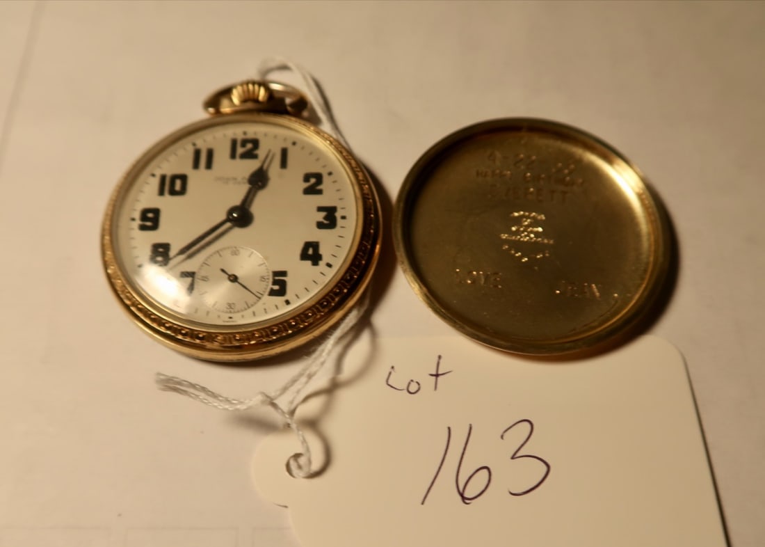 Men's 16 Size John Alden 17 Jewel 10KT Gold (#549571) (1 of 3)