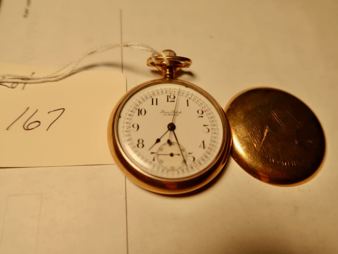 Dan Patch 17 Jewel Pocket Watch (1 of 3)