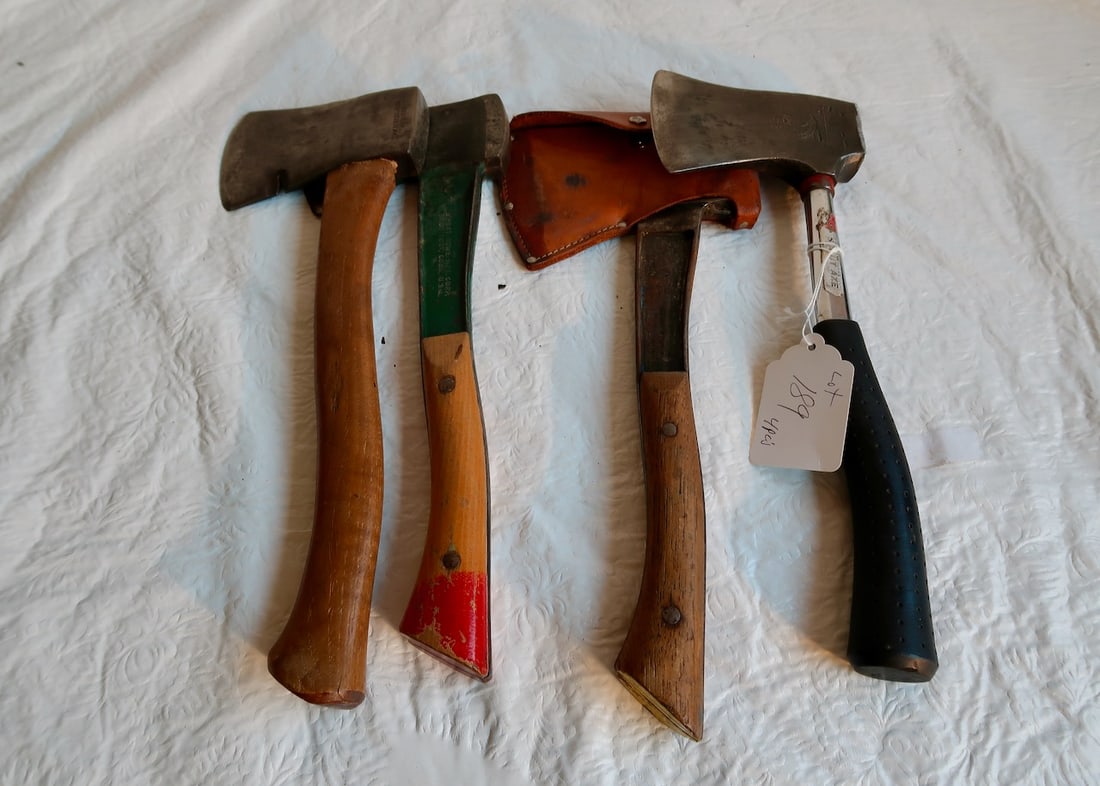 4 Boy Scout Hatchets (1 of 3)