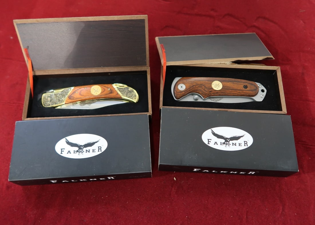 2 Falkner Knives in Original Boxes (1 of 3)