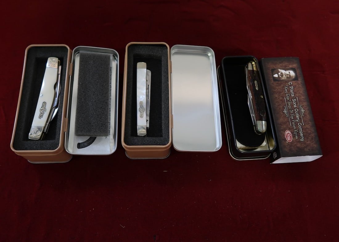 2 Bear & Son Limited Edition & 1 Case Pocket Knives (in Original Cases) (1 of 5)
