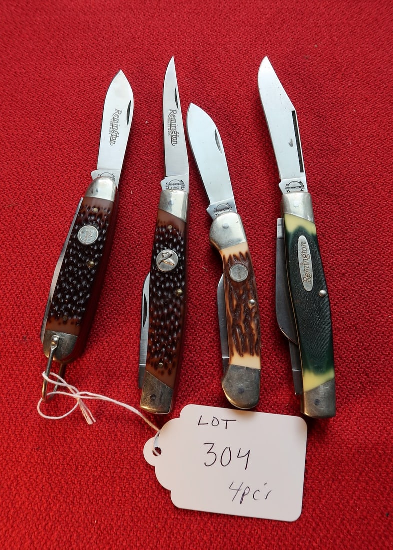 4 Remington Pocket Knives (1 of 3)