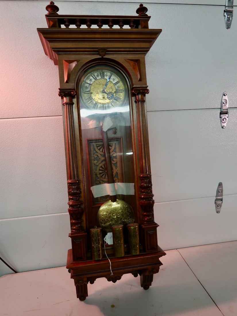 Franz Effenberger Wien 3 Weight Vienna Regulator (1 of 7)