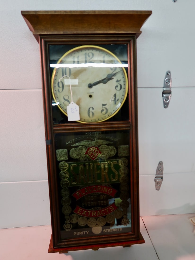 Sauer's Extract's Advertising Clock (1 of 6)