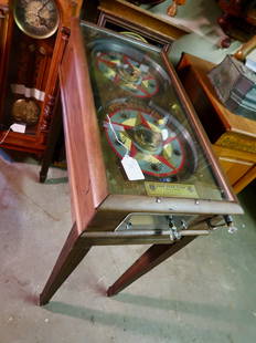 Five Star Final 40's Pinball on Stand: 36" Tall X 17" Wide X 30" Deep