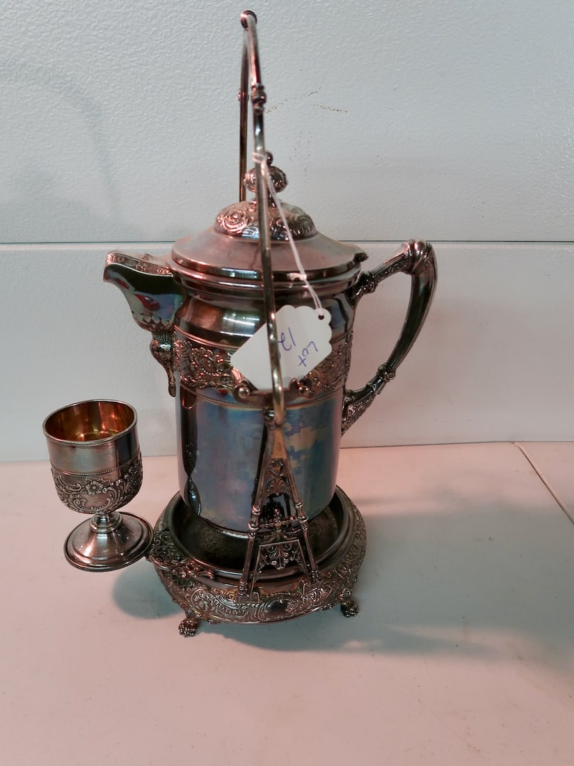 Victorian Water Pitcher on Stand (1 of 5)