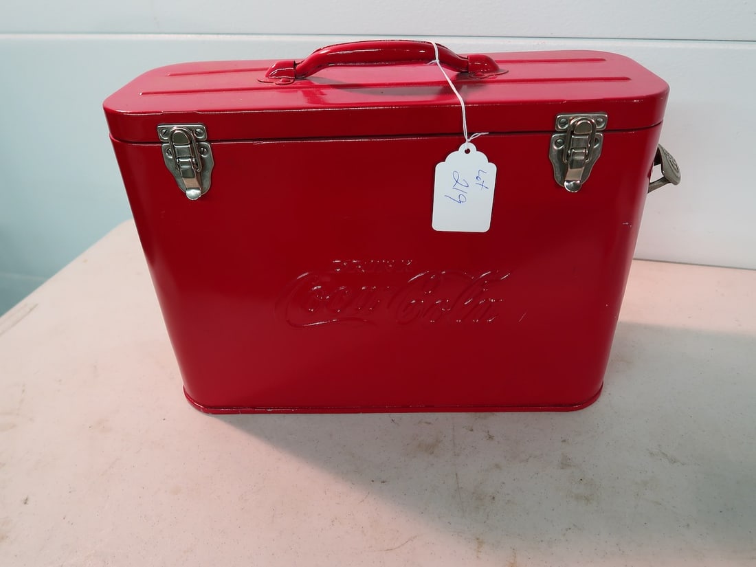 Small Coca Cola Airplane Cooler (1 of 4)