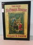 Frame Hoffam House Cardboard Cigar Sign in Oak Frame