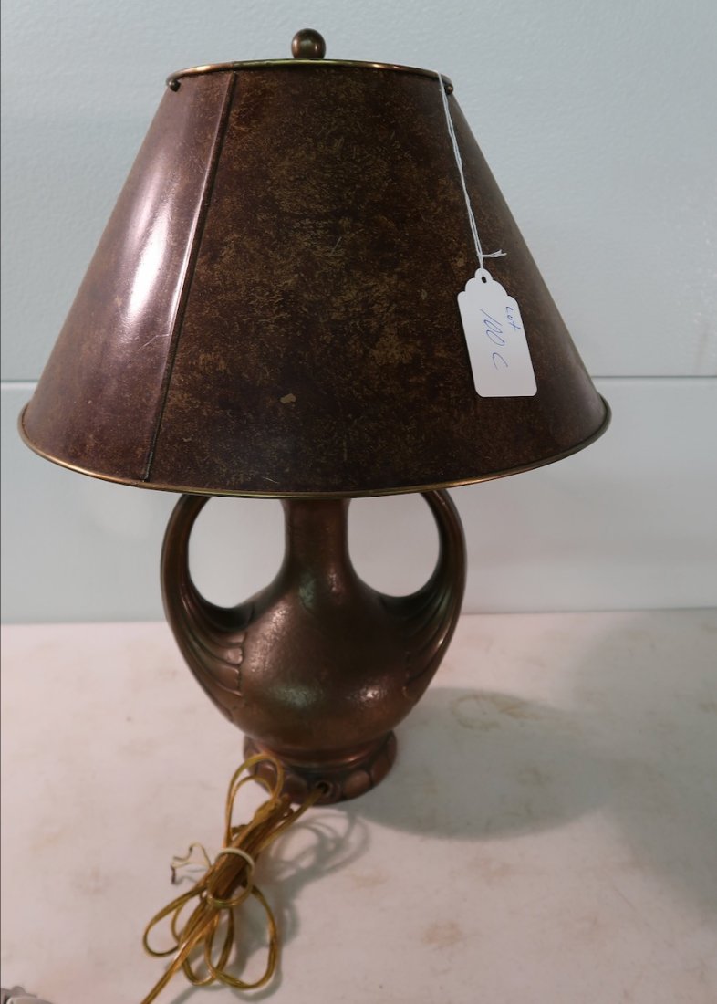 Mission Double Handled Table Lamp (1 of 4)