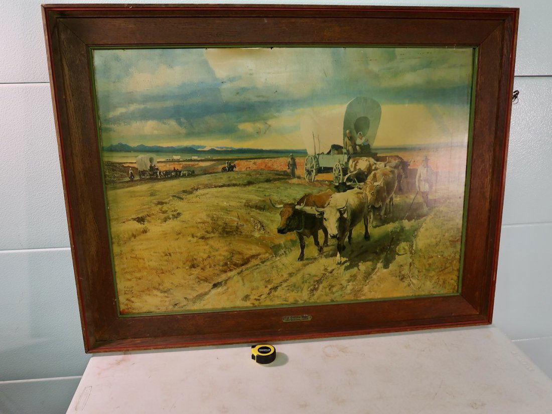 Large Cardboard of the Oregon Trail (1 of 6)