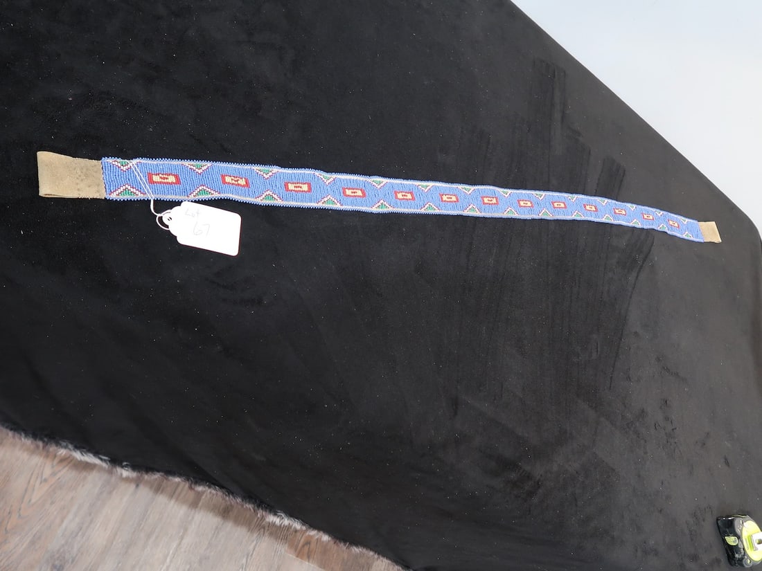 Vintage Native American Beaded Belt (1 of 4)