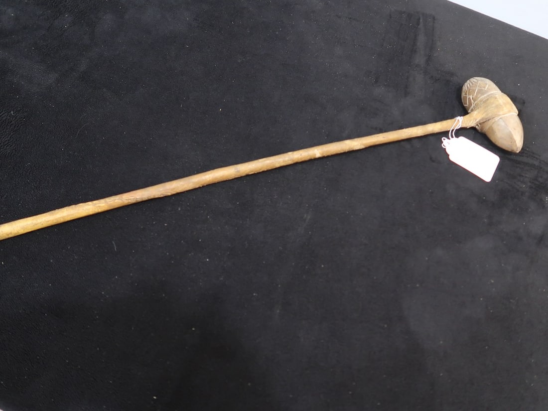 Vintage Native American Plains Quartz Head War Club (1 of 6)