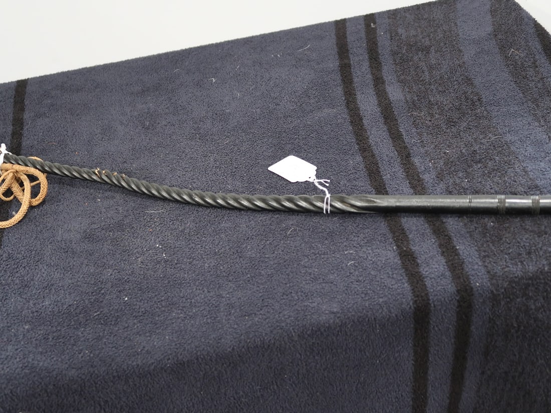 Carved Native American Horse Whip (1 of 3)