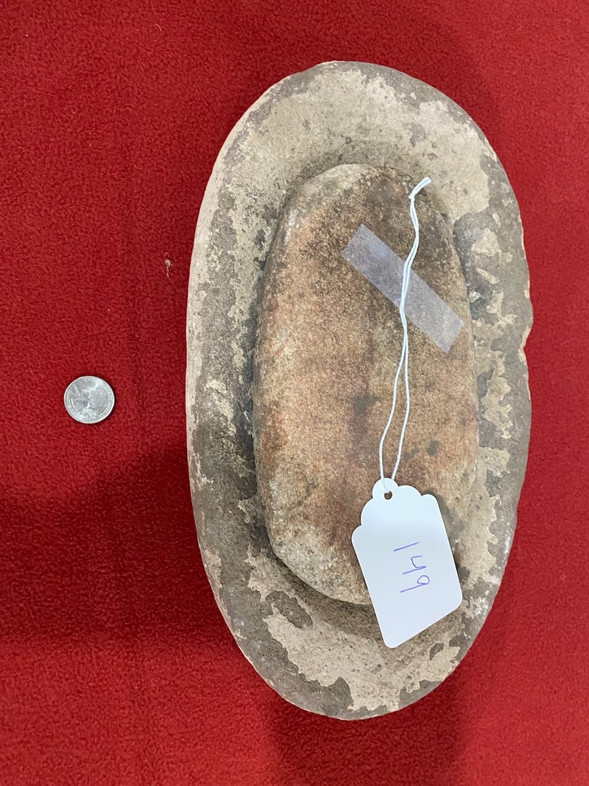 Vintage Native American Stone Cooking Artifact (1 of 3)