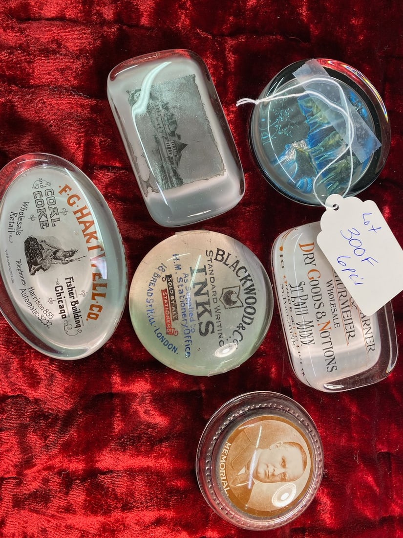 6 Advertising Paper Weights (1 of 2)