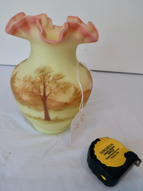 Large Burmese Decorated Vase (1 of 3)