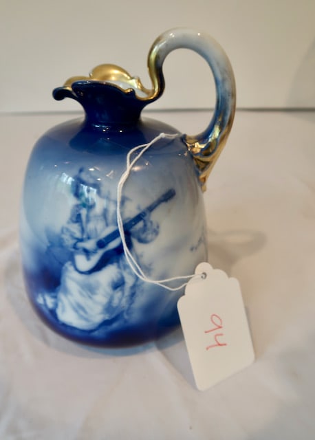 Royal Bayreuth Handled Pitcher (1 of 3)