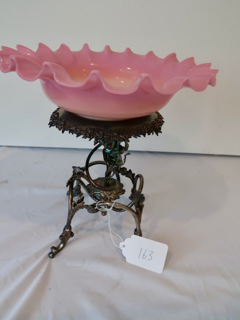 Rare Silver Plate Cupid Brides Bowl / Centerpiece (1 of 3)