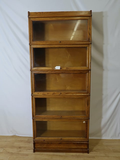 5 High Macy Stacking Lawyer's Stacking Book Case (1 of 3)