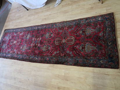 Large Oriental Runner: 9'3" L x 33" W