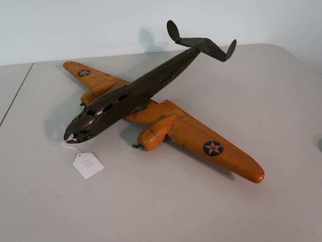 Toy Metal Airplane (1 of 3)