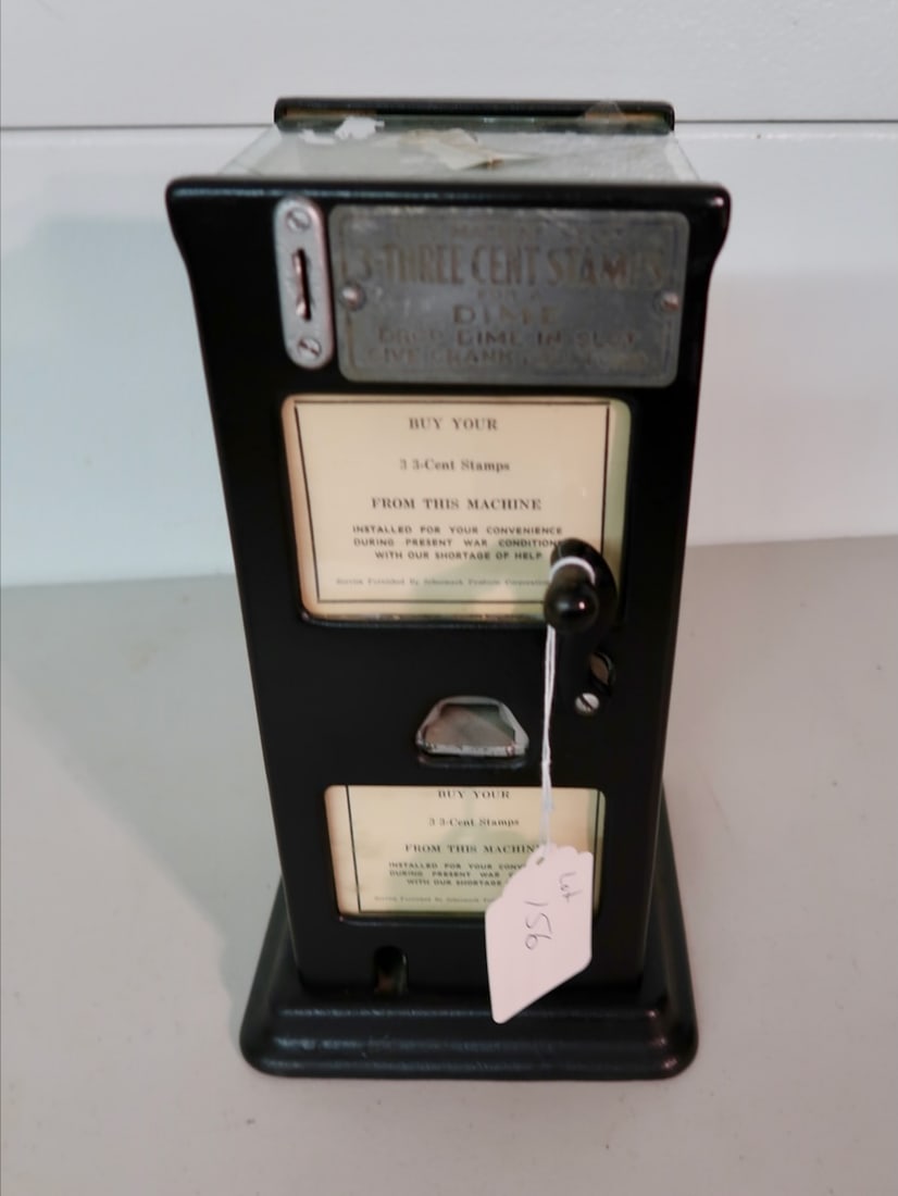 Early 3 Cent Stamp Machine (1 of 3)