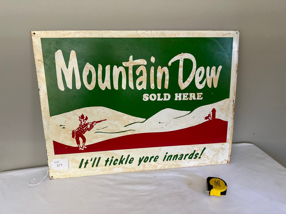 Mountain Dew Advertising Sign (1 of 6)