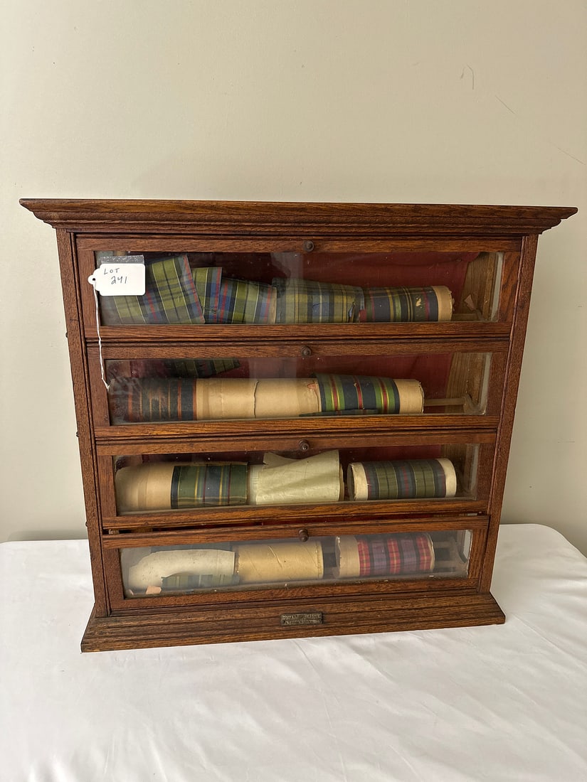 Antique A.N. Russell Ribbon Cabinet (1 of 6)