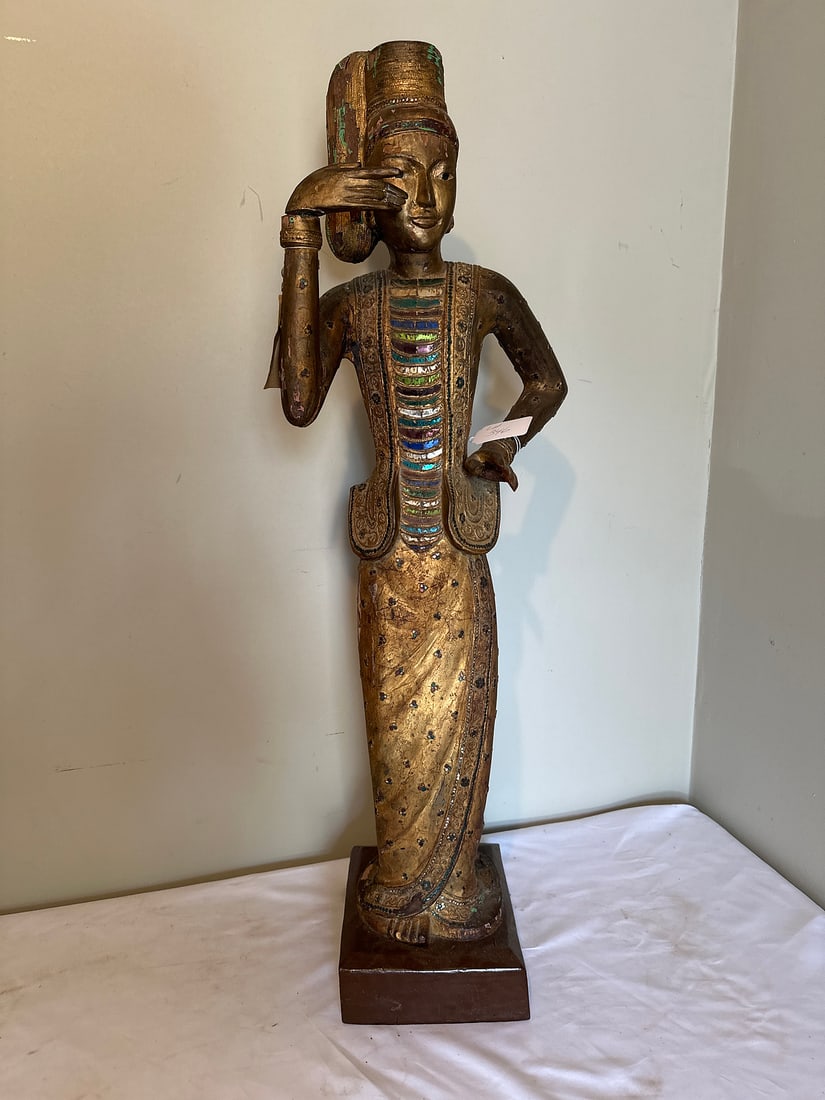 Antique Southeast Asian Decorative Statue (1 of 10)