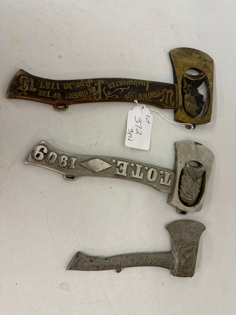 Early Collection of Commemorative Hatchets (1 of 8)